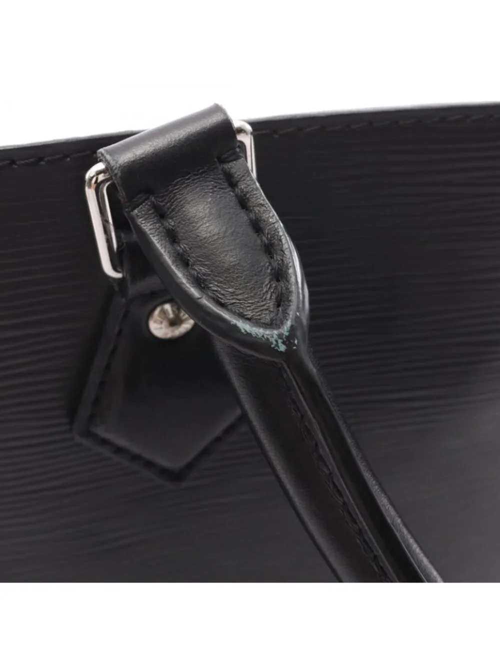 Louis Vuitton Tote Grand Sac LV Circle Noir Leather
